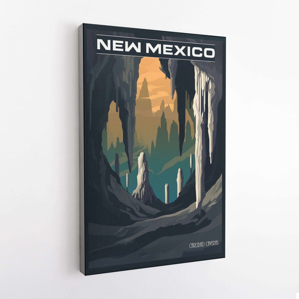 New Mexico Carlsbad Caverns Canvas