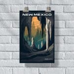 New Mexico Carlsbad Caverns Poster