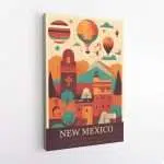 New Mexico Land Of Enchantment Canvas