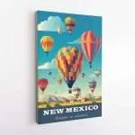 New Mexico Welcome To Adventure Canvas