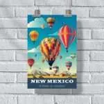 New Mexico Welcome To Adventure Poster