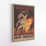 New Mexico Zozobra Santa Fe Canvas