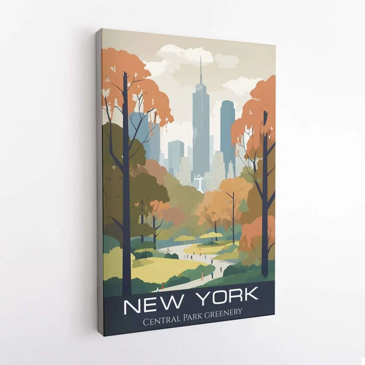 New York Central Park Greenery Canvas