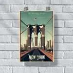 New York The Brooklyn Bridge 2 Poster