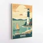 Ohio A State Of Discovery Canvas