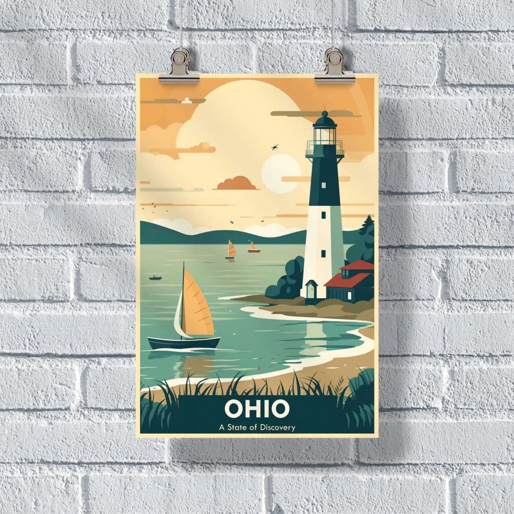 Ohio A State Of Discovery Poster