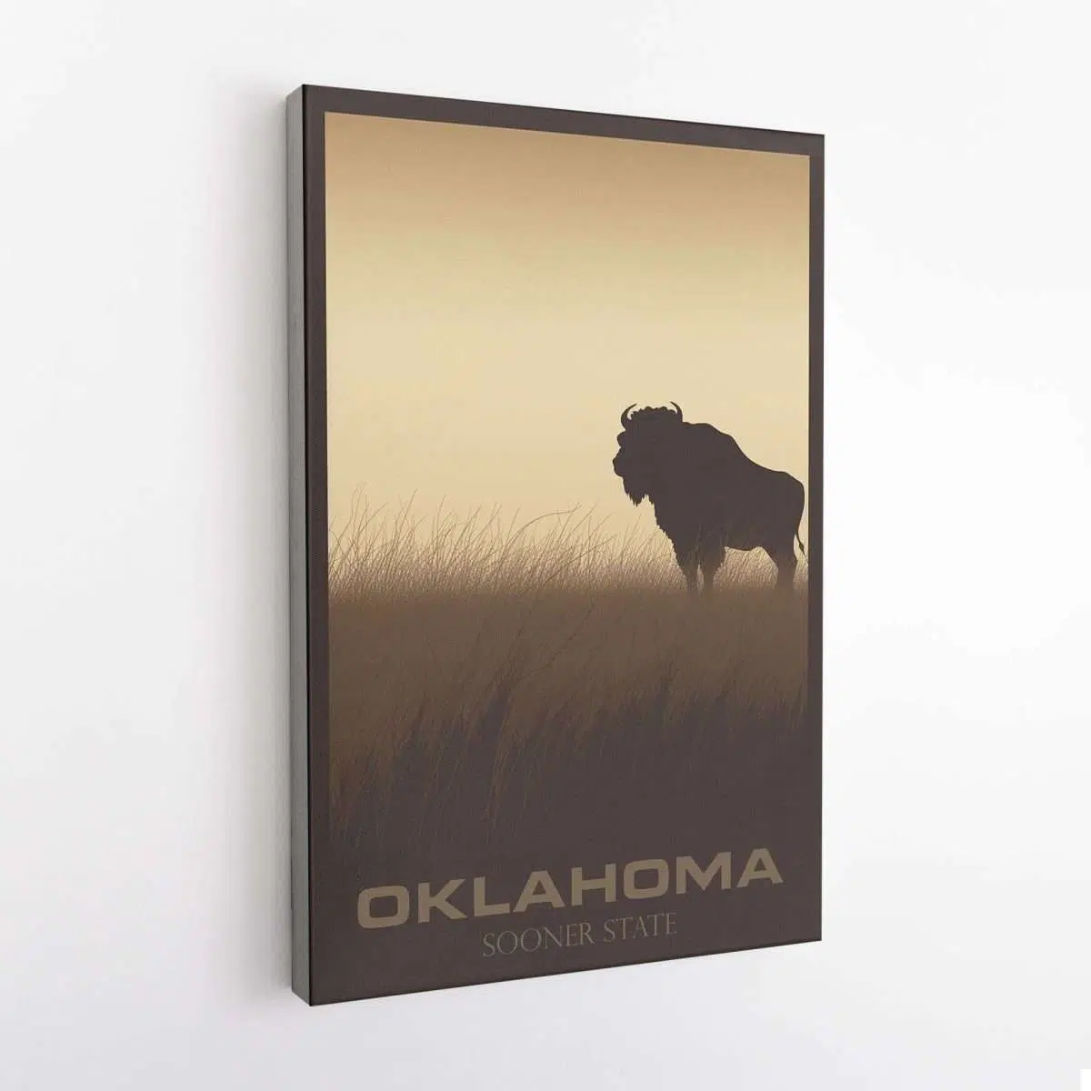 Oklahoma Sooner State Canvas