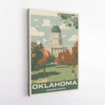Oklahoma Sooner State Capitol Building Canvas