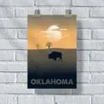 Oklahoma Buffalo Poster