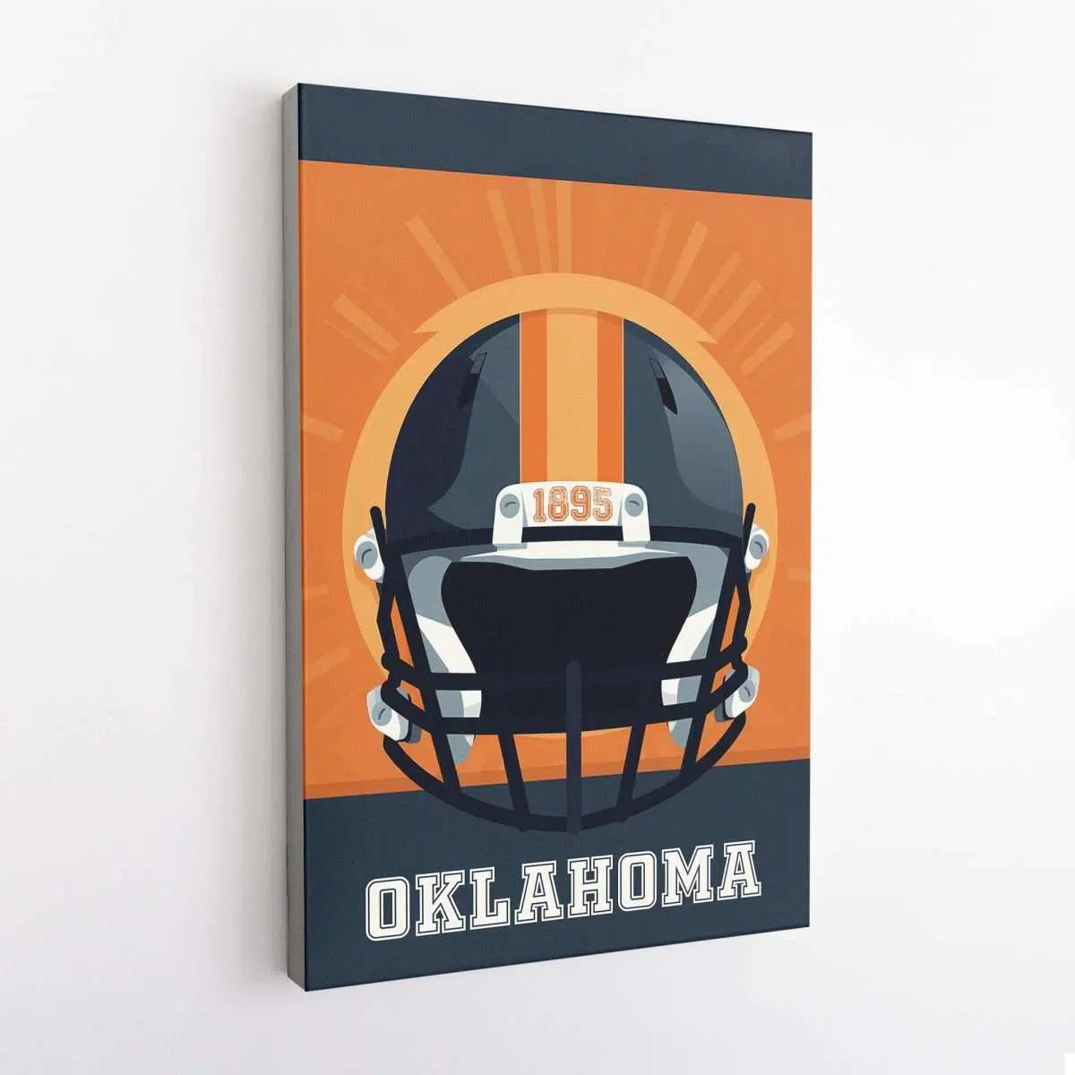 Oklahoma Football Team 1895 Canvas