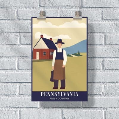 Pennsylvania Amish Country Poster