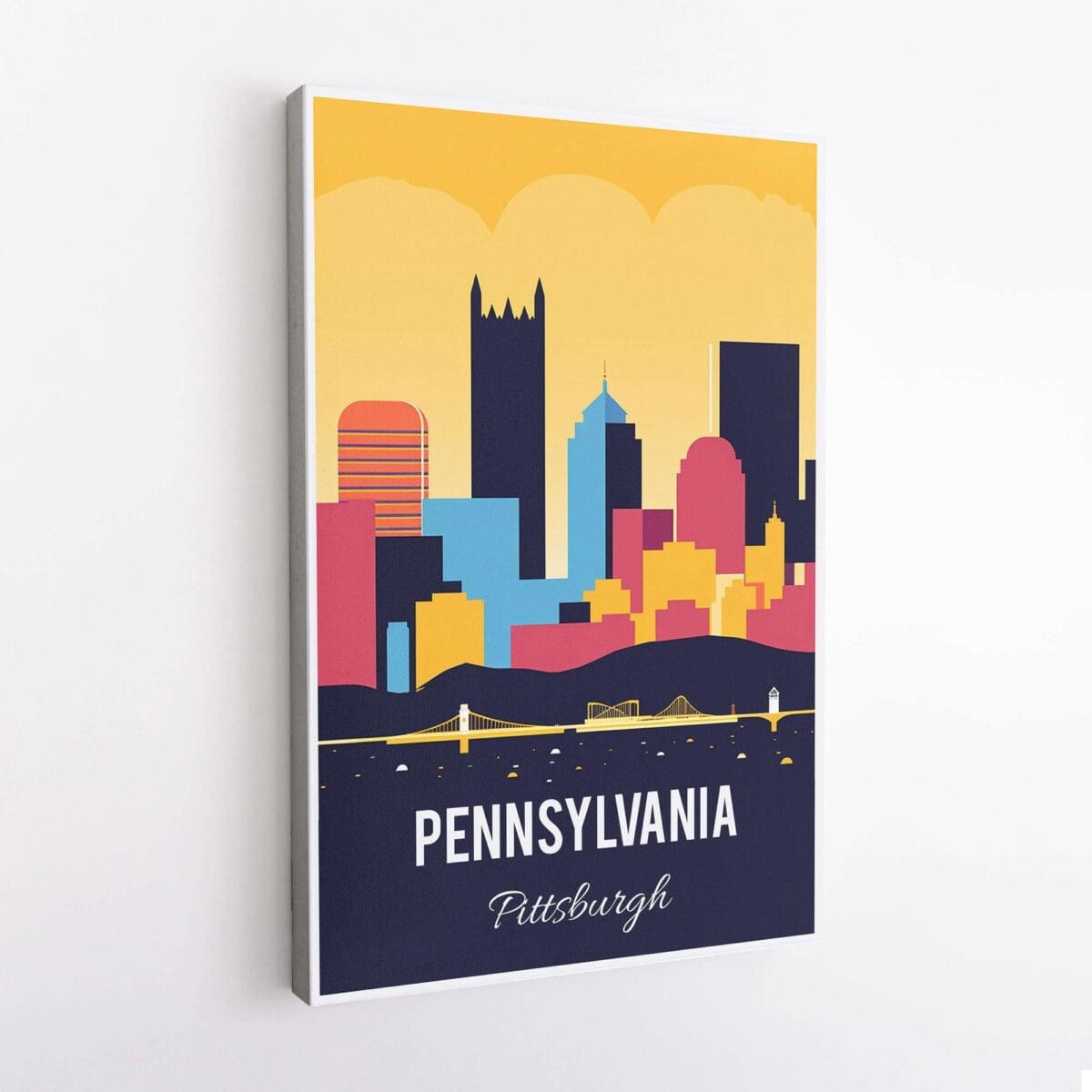 Pennsylvania Pittsburgh Canvas