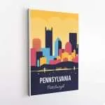 Pennsylvania Pittsburgh Canvas