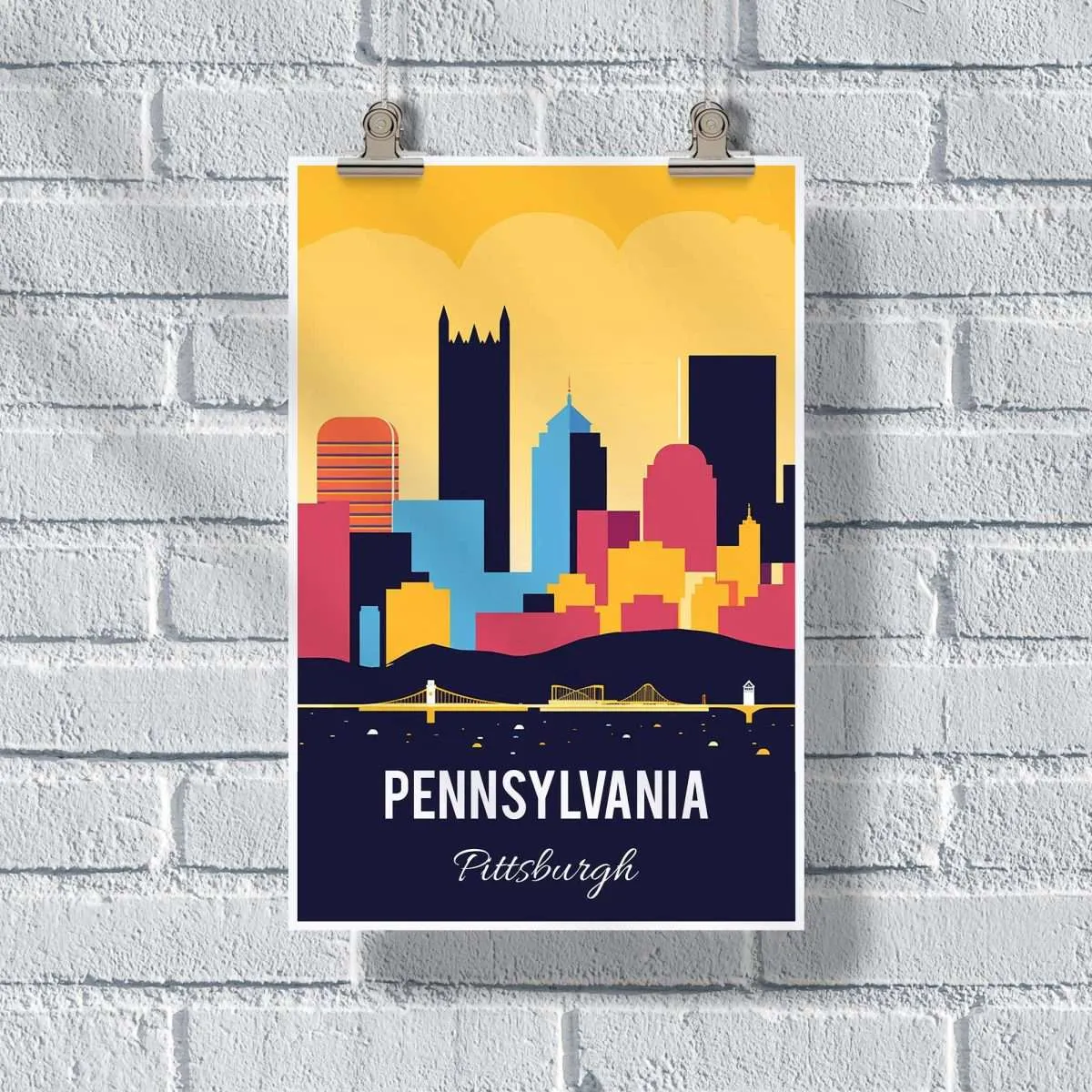 Pennsylvania Pittsburgh Poster