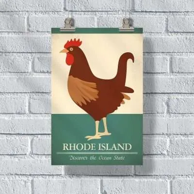 Rhode Island Discover The Ocean State Poster