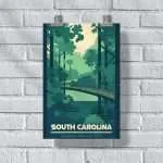 South Carolina Congaree National Park Poster