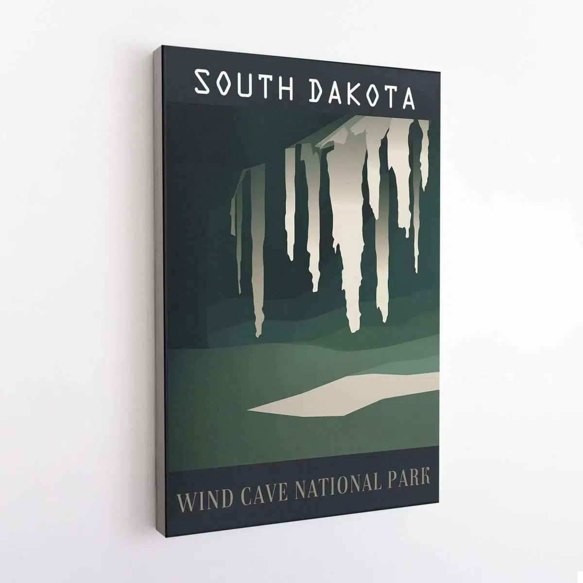 South Dakota Wind Cave National Park Canvas