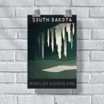 South Dakota Wind Cave National Park Poster