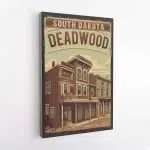 South Dakota Deadwood Historic Main Street Canvas