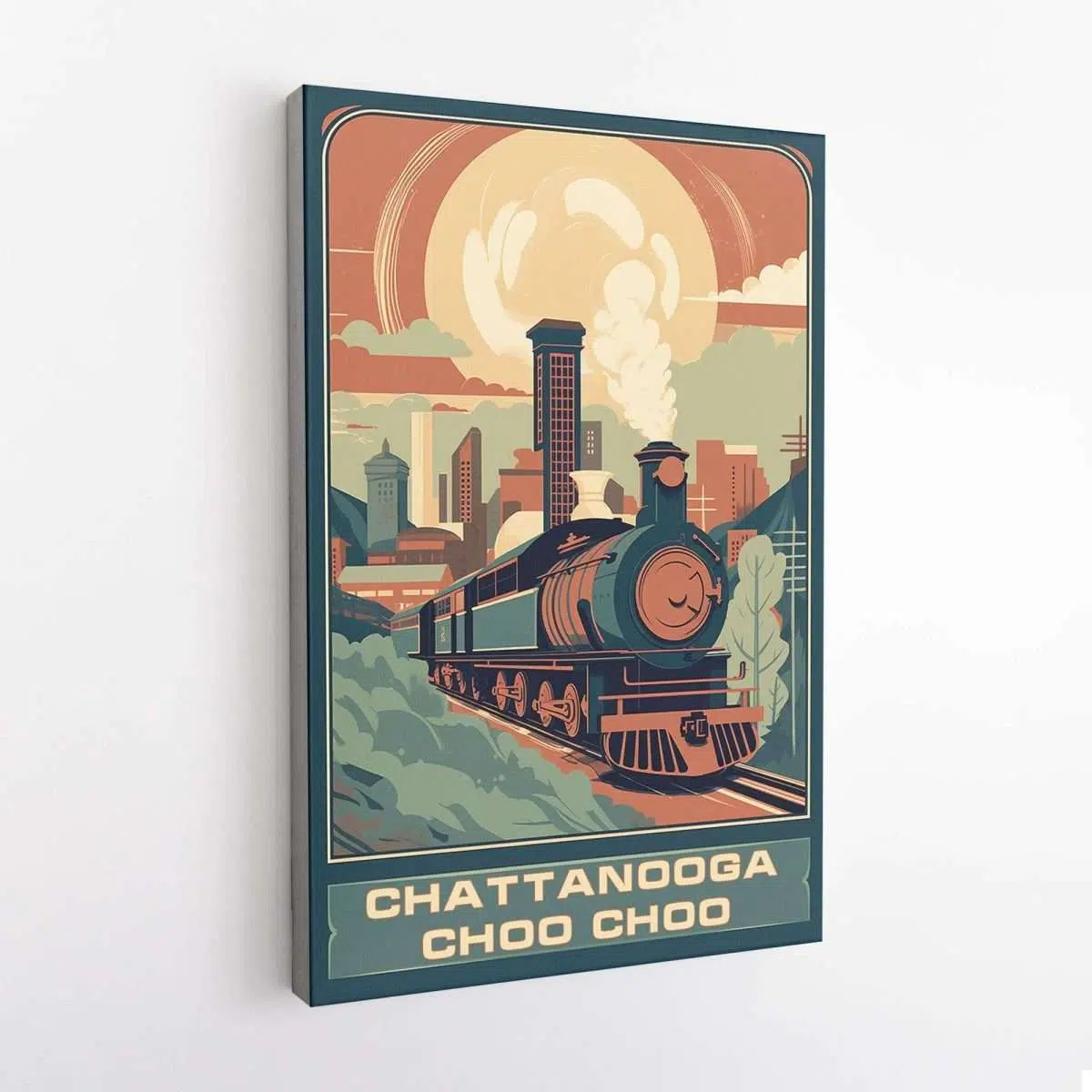 Tennessee Chattanooga Choo Choo Canvas