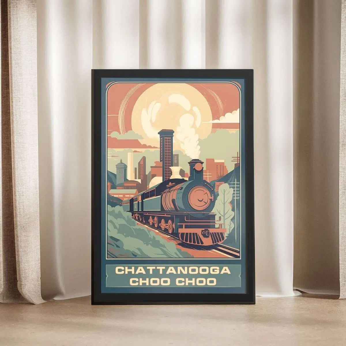 Tennessee Chattanooga Choo Choo Framed Poster