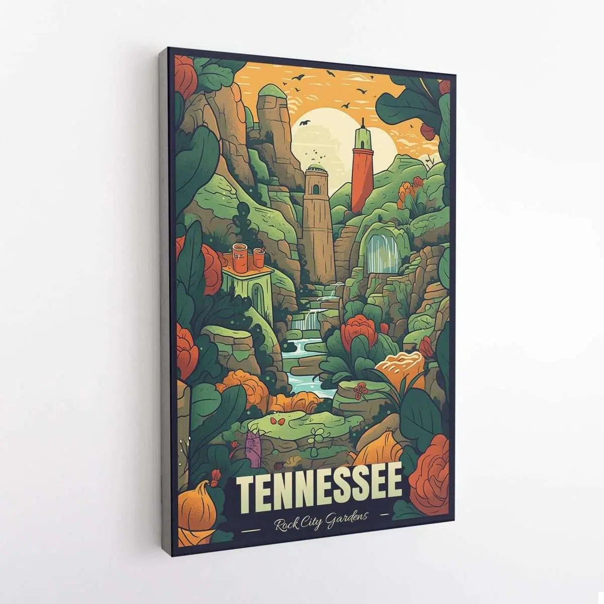 Tennessee Rock City Gardens Canvas