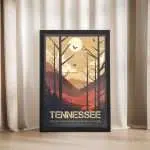 Tennessee Smoky Mountains National Park Framed Poster