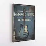 Tennessee Memphis Blues Canvas