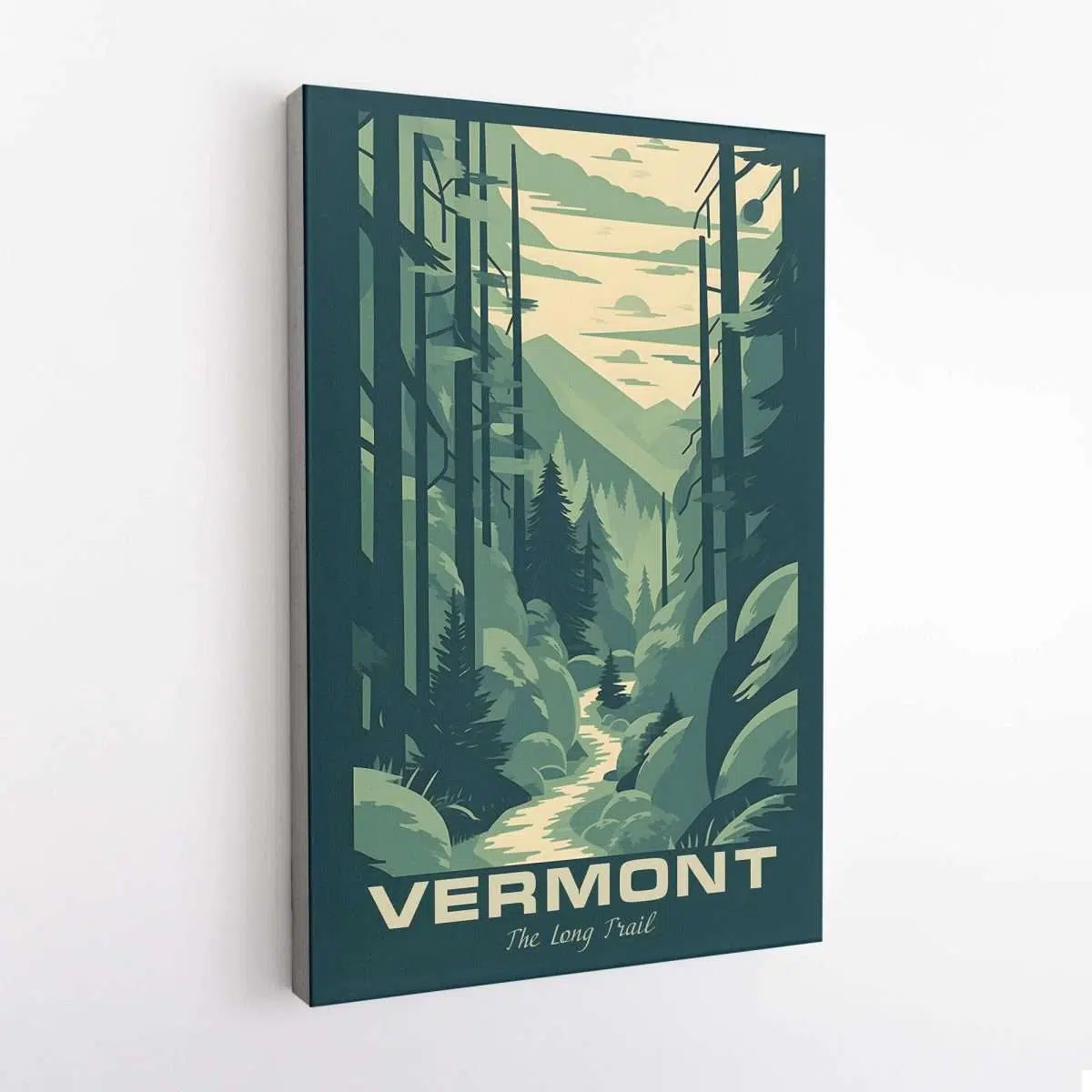 Vermont The Long Trail Canvas