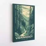 Vermont The Long Trail Canvas