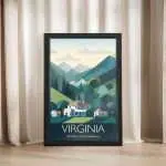 Virginia Mother Of Presidents Framed Poster