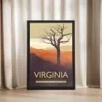 Virginia Shenandoah National Park Framed Poster