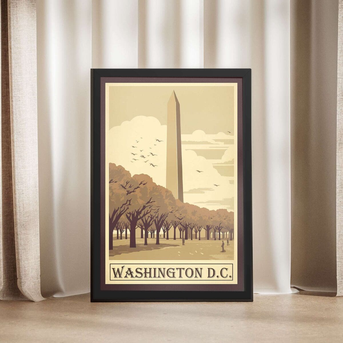 Washington Dc Framed Poster