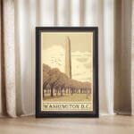 Washington Dc Framed Poster