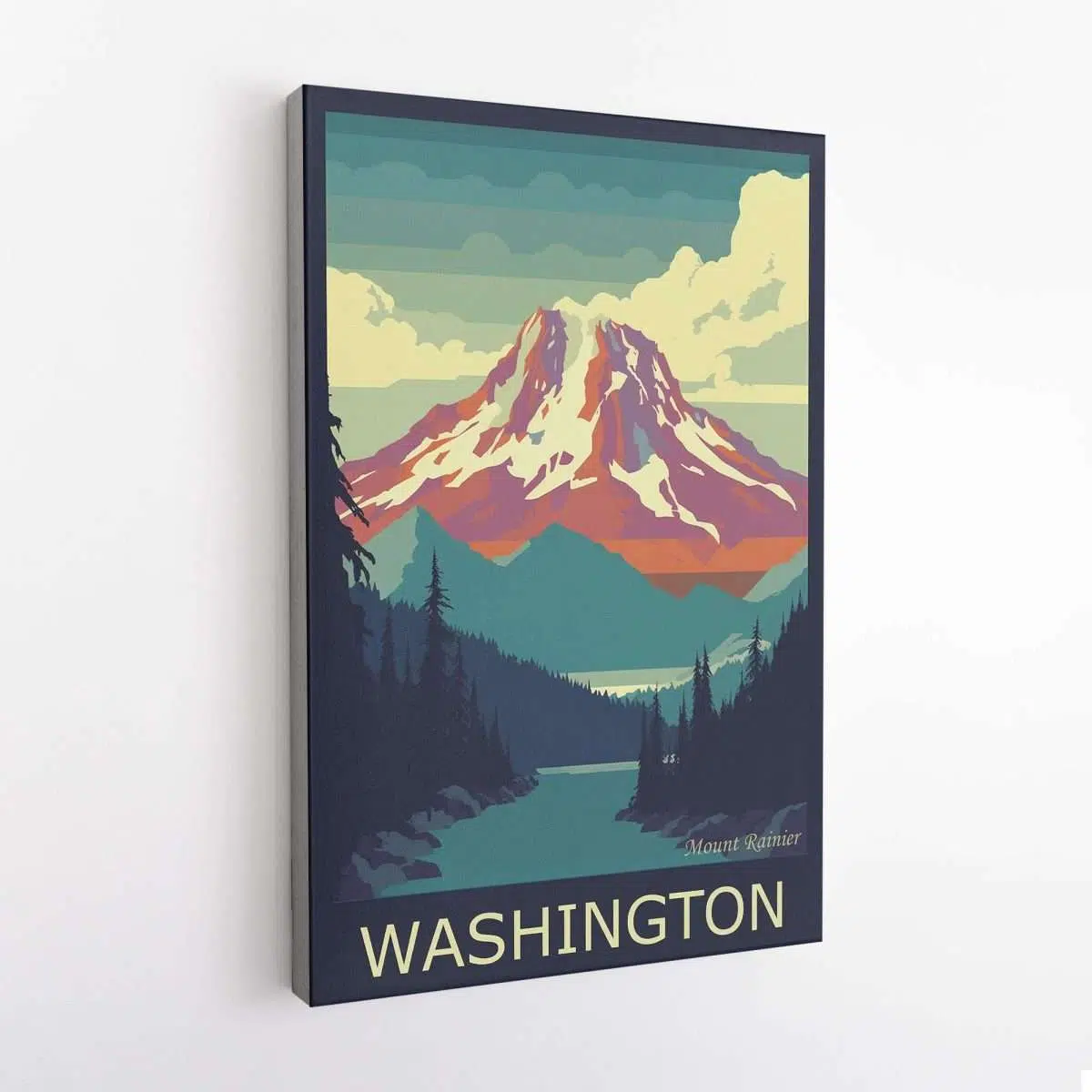 Washington Mount Rainier Canvas