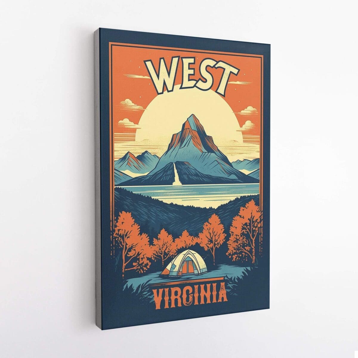 West Virginia Canvas