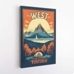 West Virginia Canvas