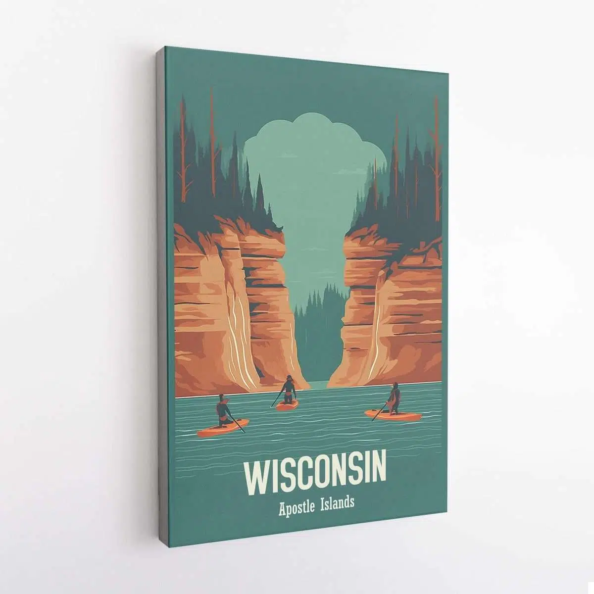 Wisconsin Apostle Islands Canvas