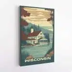 Wisconsin Door County Delight Canvas