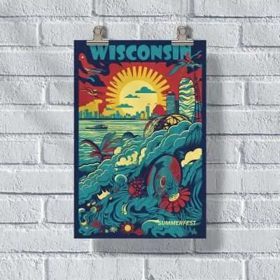 Wisconsin Summerfest Poster