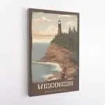 Wisconsin Welcome To Adventure Canvas