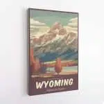 Wyoming Adventure Awaits Canvas