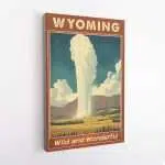 Wyoming Wild And Wonderful Canvas