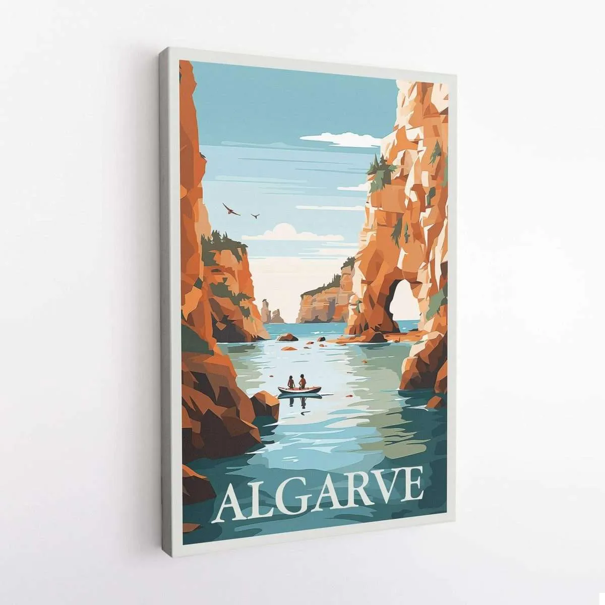 Algarve Caves And Grottoes Canvas