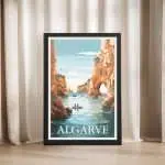 Algarve Caves And Grottoes Framed Poster