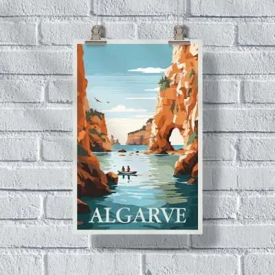 Algarve Caves And Grottoes Poster