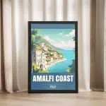 Amalfi Coast Italy 2 Framed Poster