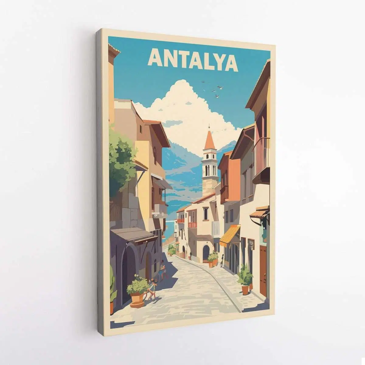 Antalya Kaleici Old Town Canvas