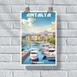 Antalya Marina Poster