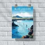 Blue Lagoon Iceland Relaxation Poster